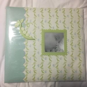 Baby Photo Album Pictures - Blue / White / Green